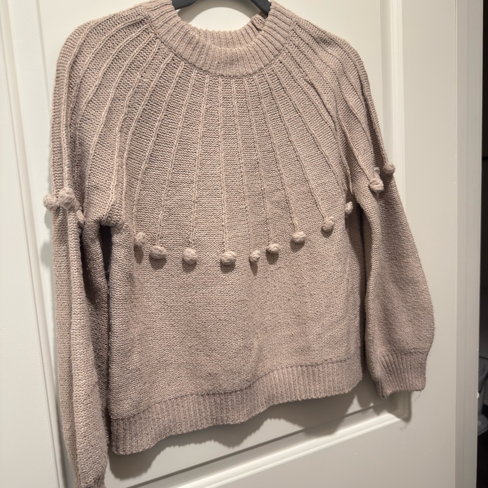 Chunky Pom sweater